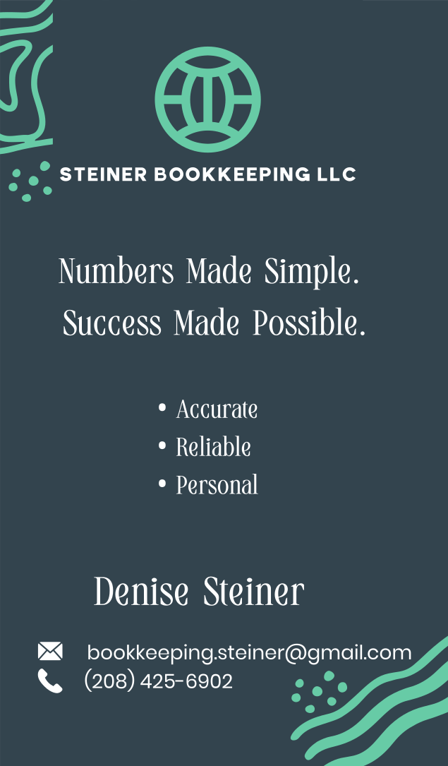 Business Card with Contact Information